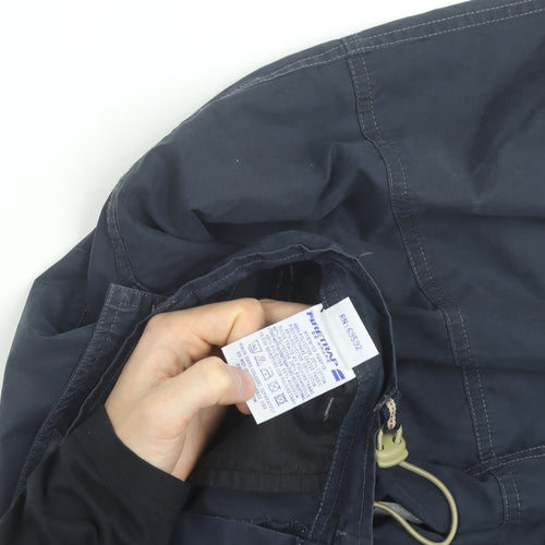 Firetrap Men’s Blue Cargo Trousers L 32x31 Cotton Drawstring
