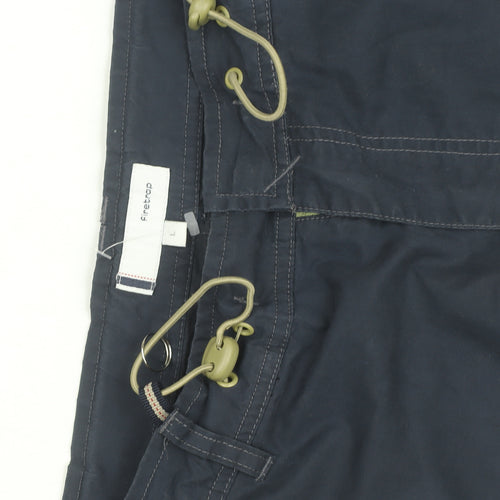 Firetrap Men’s Blue Cargo Trousers L 32x31 Cotton Drawstring