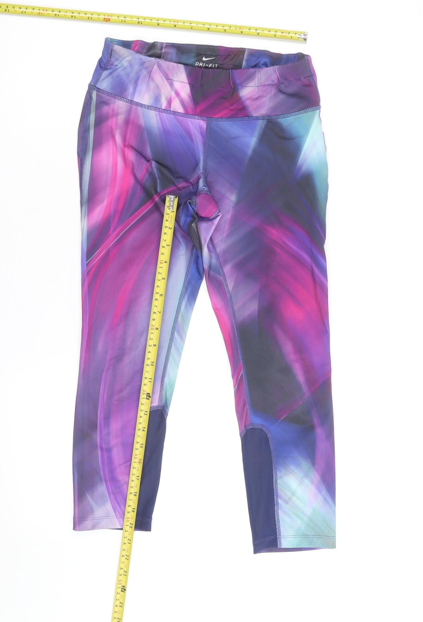 Nike Women’s Multicoloured Dri-Fit Capri Leggings Size S