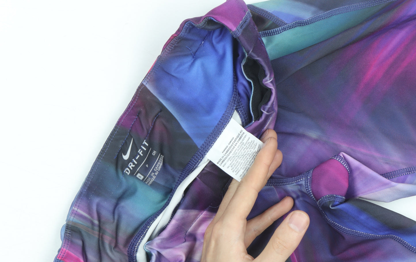Nike Women’s Multicoloured Dri-Fit Capri Leggings Size S