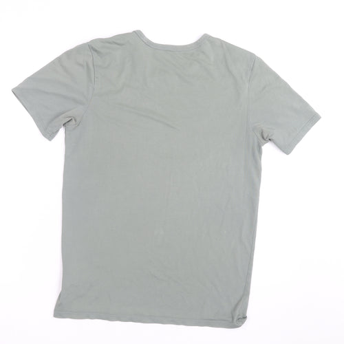 Nike Men's Grey Dri-FIT Running T-Shirt Size S Athletic Fit
