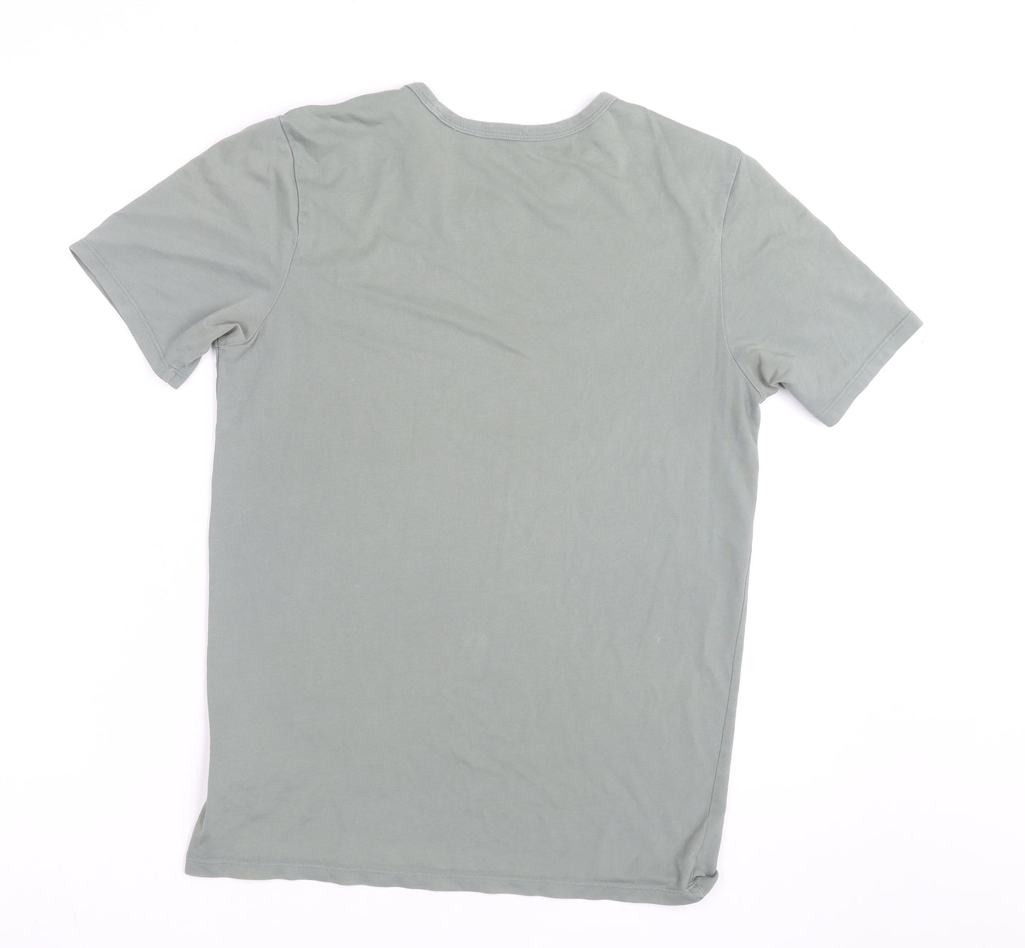 Nike Men's Grey Dri-FIT Running T-Shirt Size S Athletic Fit