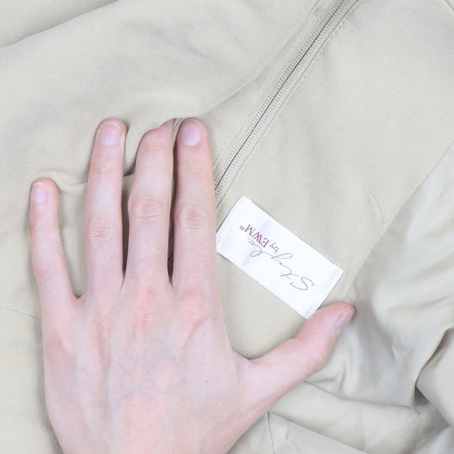 Phase Eight Women Beige Size 12 Softshell Zip Jacket