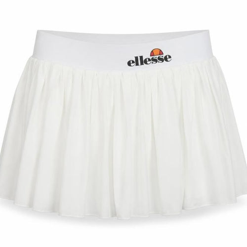Ellesse Womens White Pleated Tennis Skirt Size 8