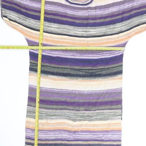Monsoon Women’s Multicoloured Striped Knit Pullover Jumper M