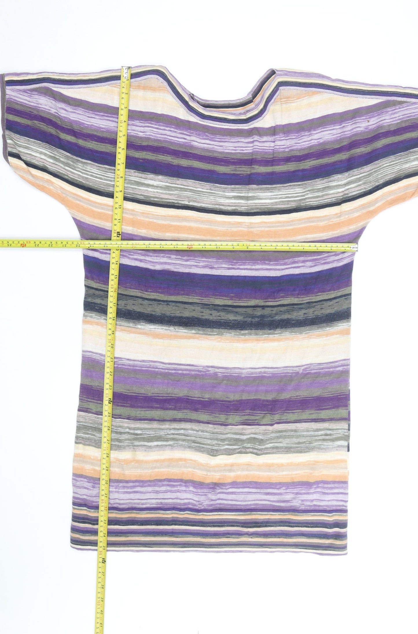 Monsoon Women’s Multicoloured Striped Knit Pullover Jumper M