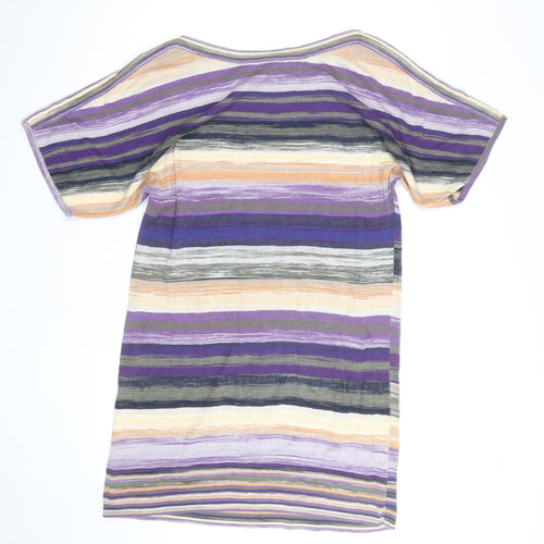 Monsoon Women’s Multicoloured Striped Knit Pullover Jumper M