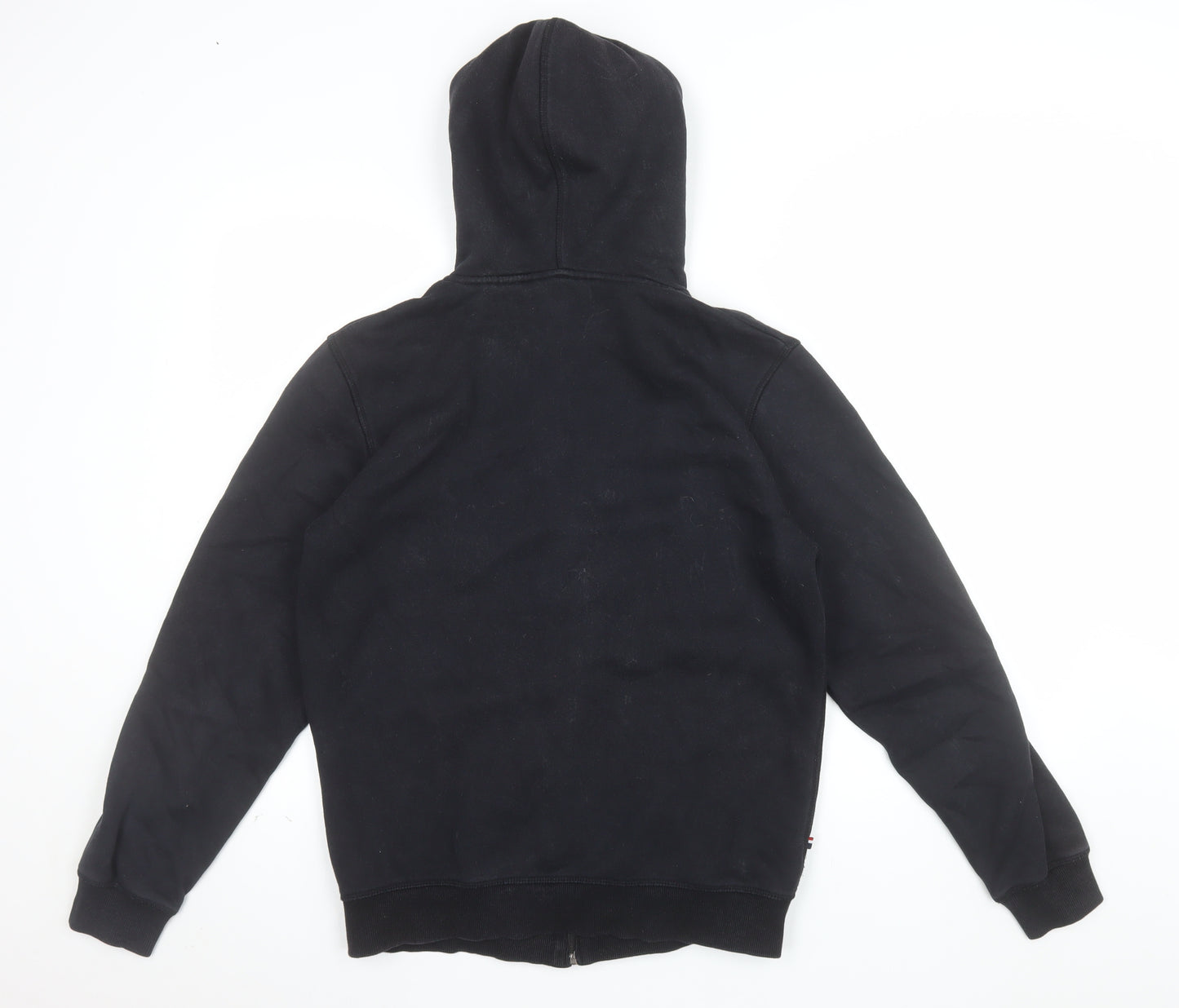 U.S. Polo Assn. Men's Black Full Zip Hoodie Size S Logo Fleece