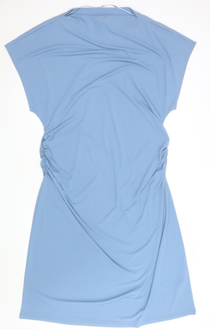 Marks and Spencer Women Blue Size 22 Kaftan Dress