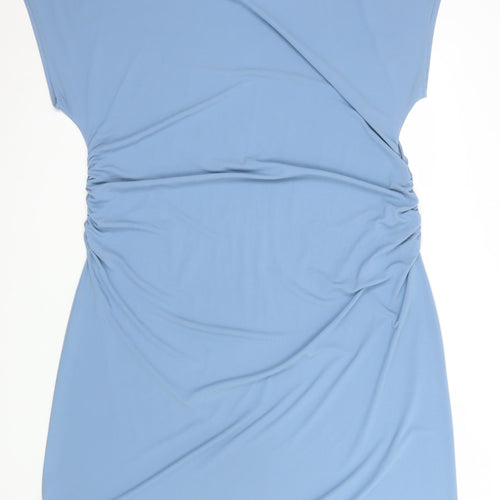 Marks and Spencer Women Blue Size 22 Kaftan Dress