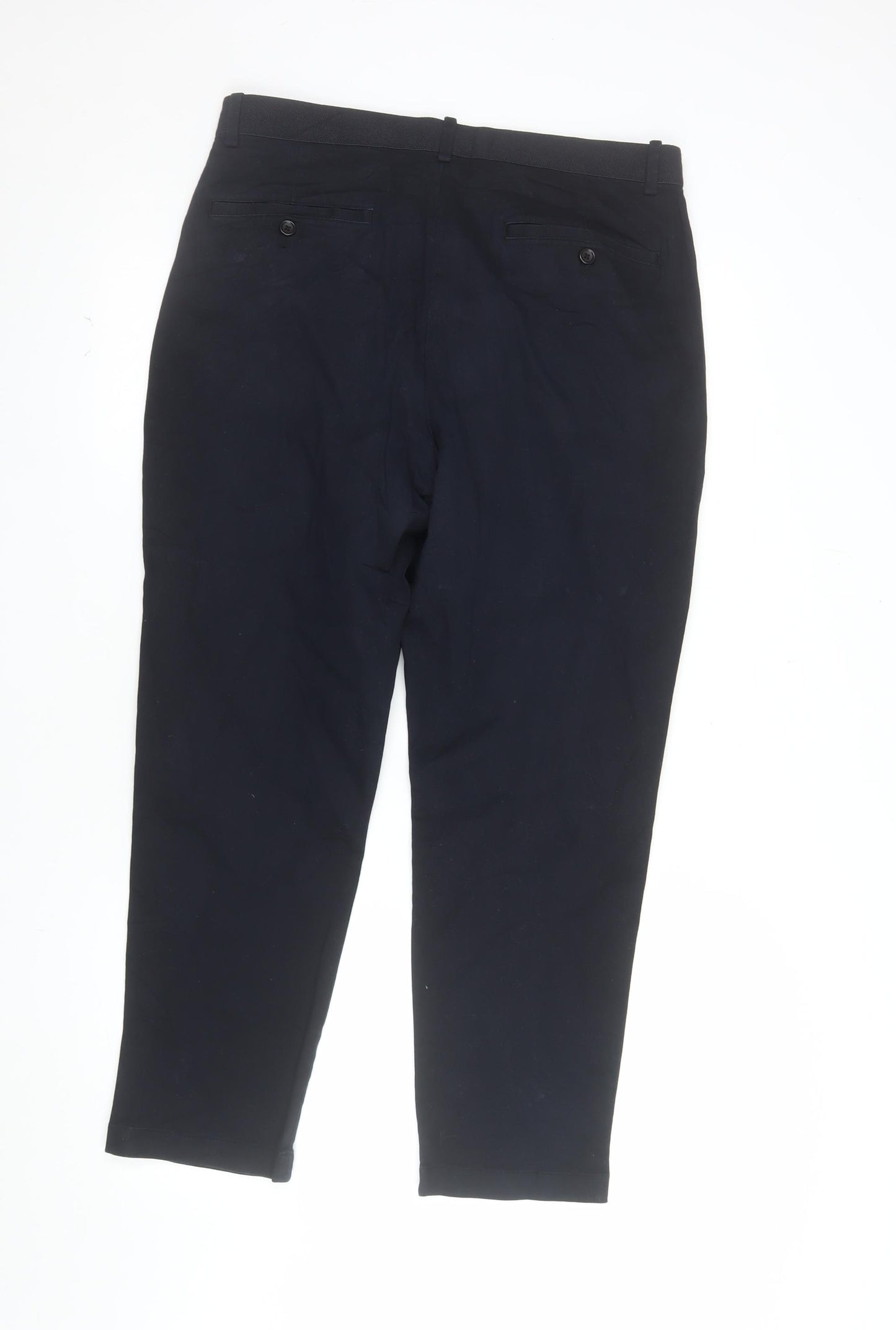 Uniqlo Men’s Black Slim Fit Chino Trousers 30in Waist