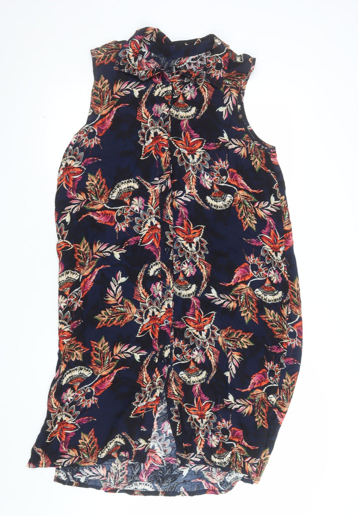 Oakridge Women's Multicoloured Floral Shift Dress Size 16