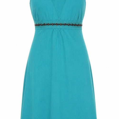 Wardrobe Women Green Size 18 Sleeveless Beaded Empire Waist Dress