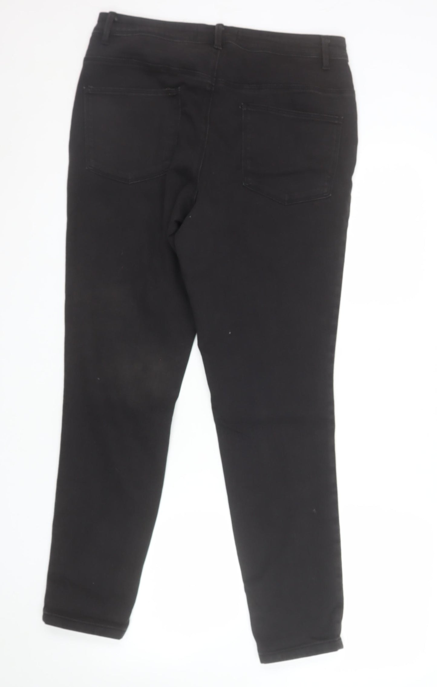 Primark Women’s Black Skinny Jeans Size 16 Stretch Denim