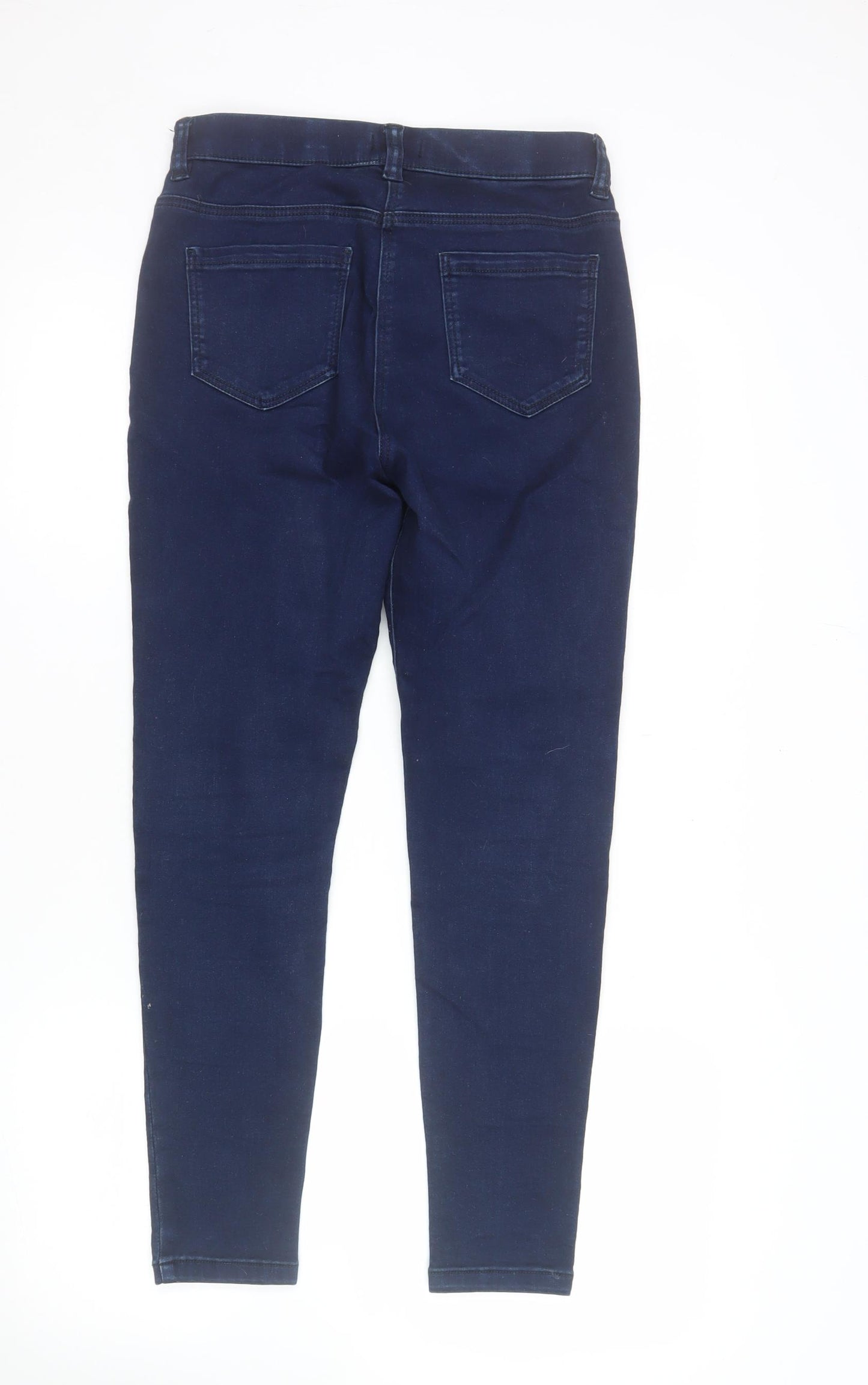 M&Co Women’s Blue Petite Skinny Stretch Jeans Size 8