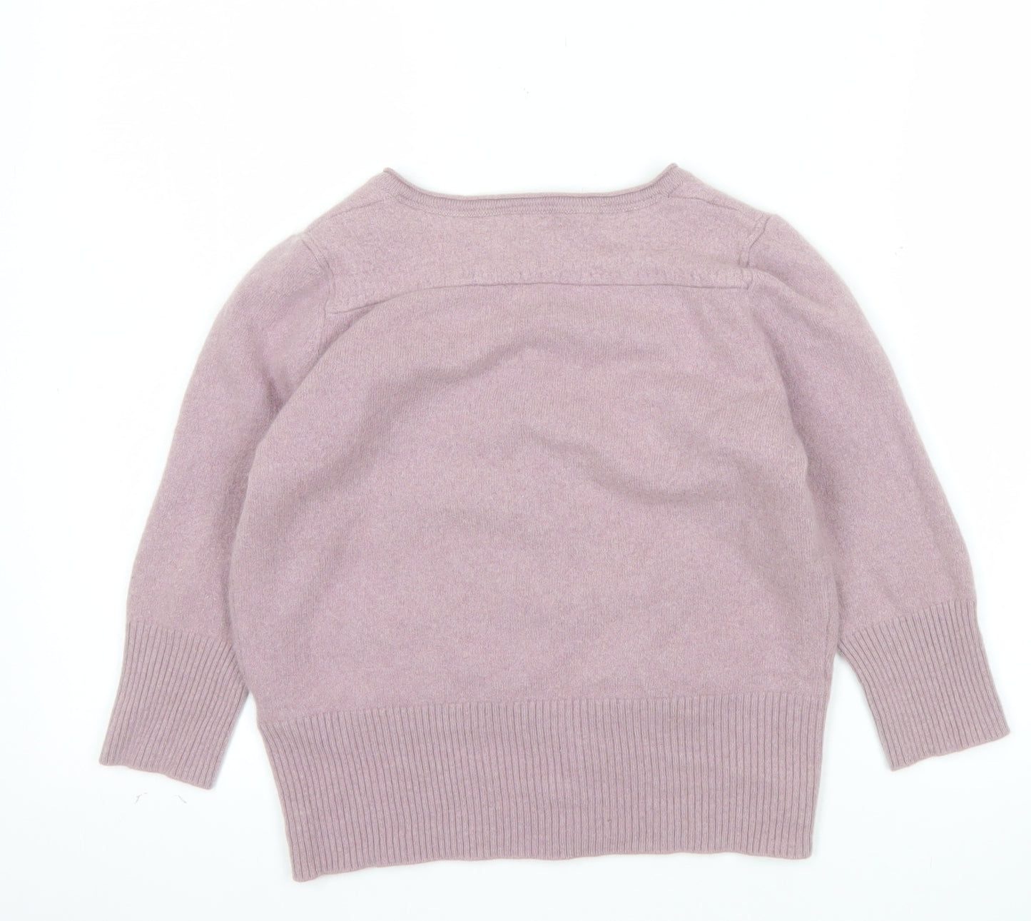 Marks and Spencer Women’s Purple Cashmere Cardigan Size 14