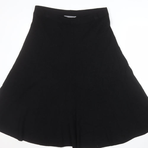 Principles Women's Black A-Line Knit Midi Skirt Size 16