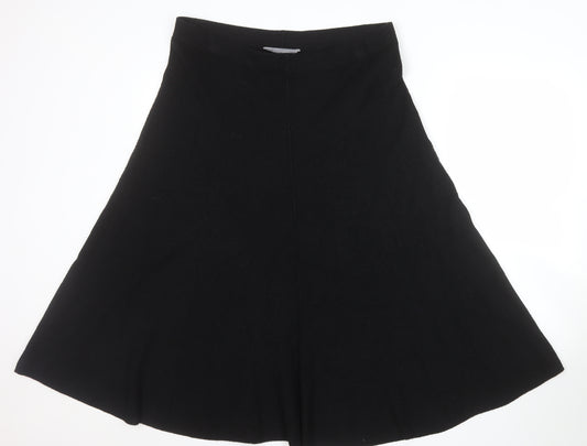 Principles Women's Black A-Line Knit Midi Skirt Size 16
