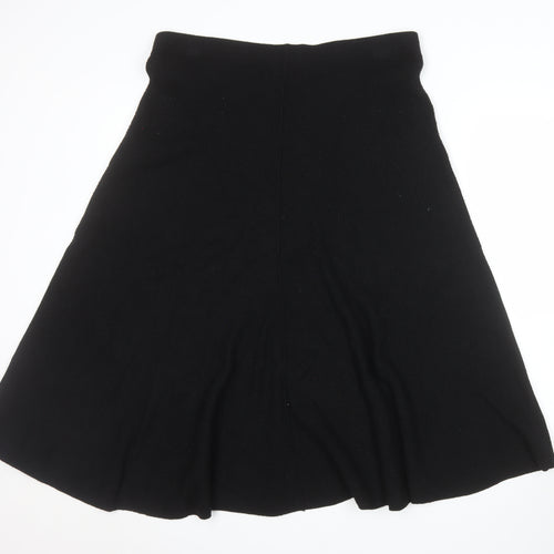 Principles Women's Black A-Line Knit Midi Skirt Size 16
