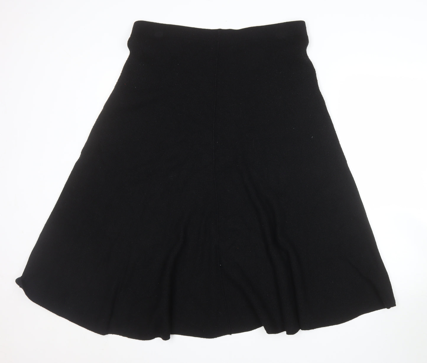 Principles Women's Black A-Line Knit Midi Skirt Size 16