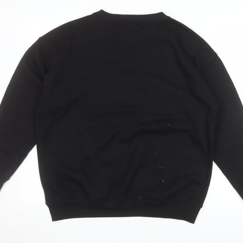 New Look Men's Black NYC Graphic Pullover Sweatshirt Size S