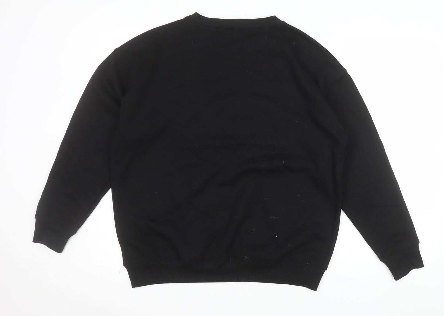 New Look Men's Black NYC Graphic Pullover Sweatshirt Size S