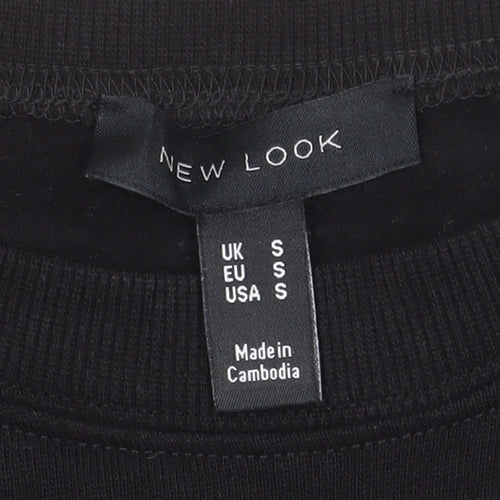 New Look Men's Black NYC Graphic Pullover Sweatshirt Size S