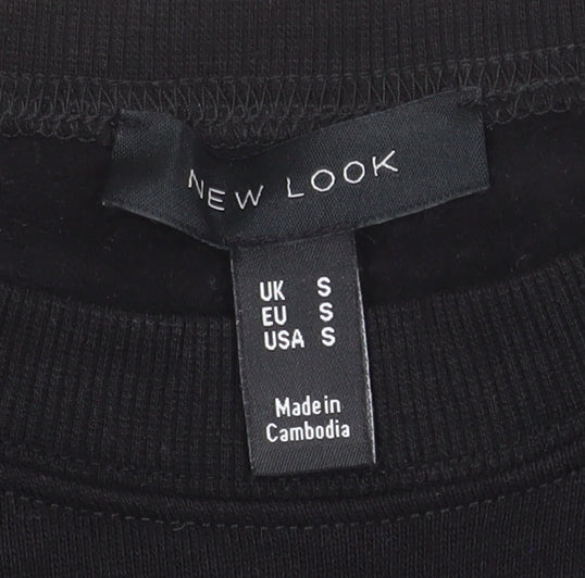 New Look Men's Black NYC Graphic Pullover Sweatshirt Size S