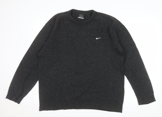 Nike Golf Men's Grey Wool Crew Neck Jumper XL