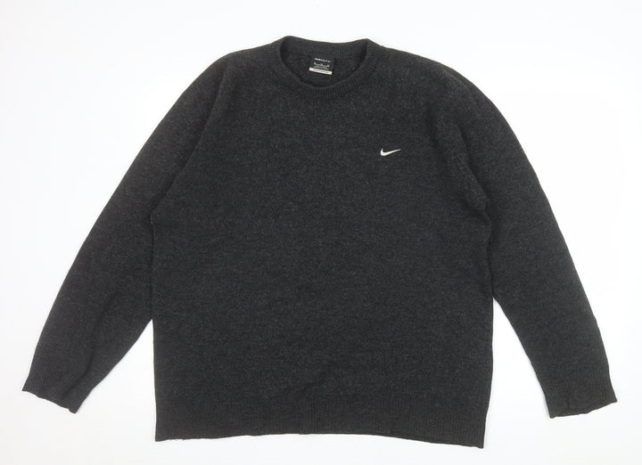 Nike Golf Men's Grey Wool Crew Neck Jumper XL