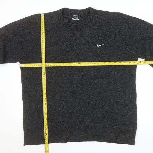 Nike Golf Men's Grey Wool Crew Neck Jumper XL