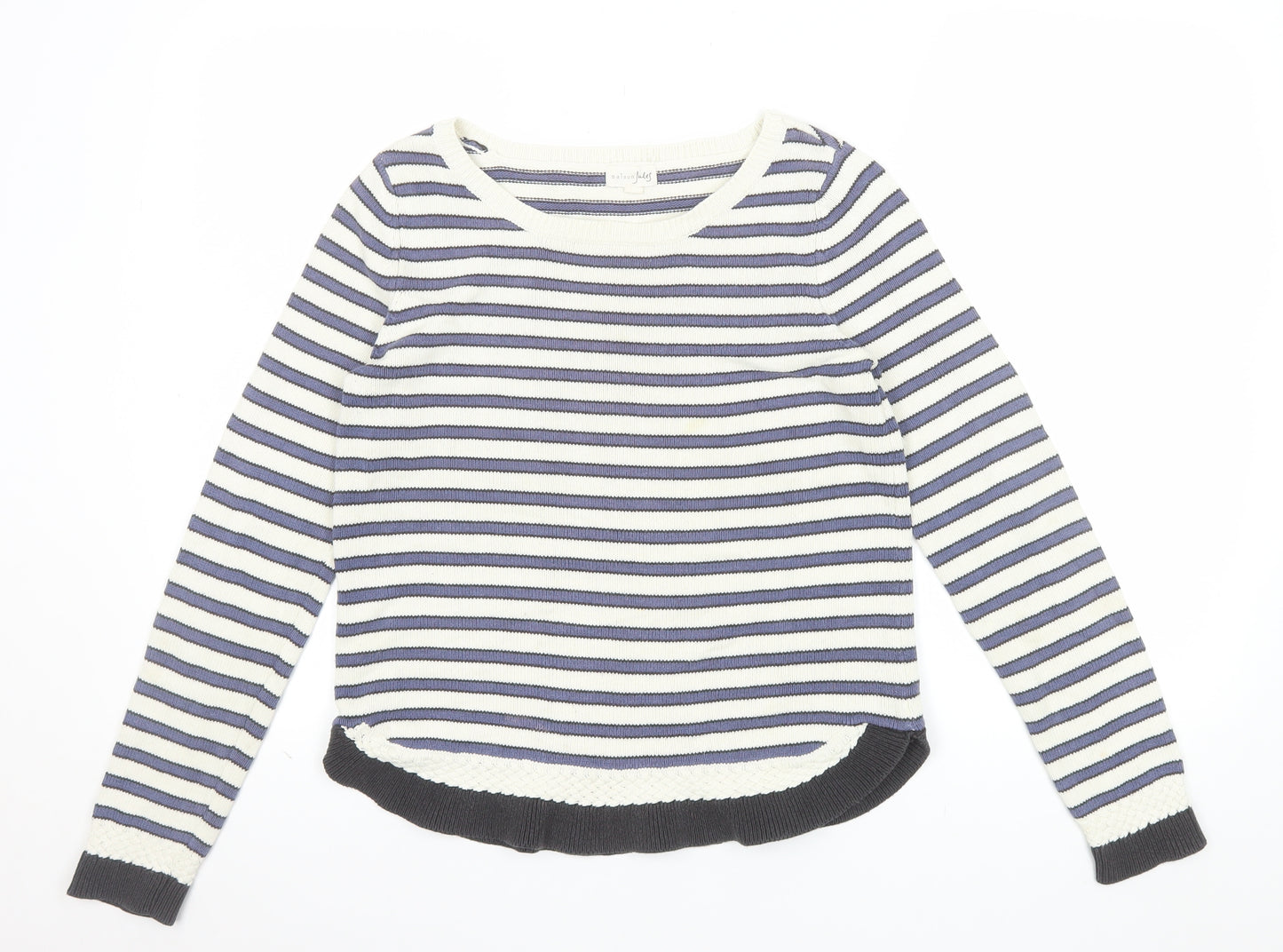 Maison Jules Women's Multicoloured Striped Knit Jumper M