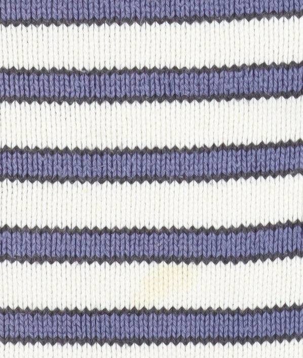 Maison Jules Women's Multicoloured Striped Knit Jumper M