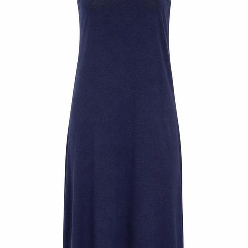 Kaliko Women’s Blue Viscose Slip Dress Size 12 Sleeveless Stretch Knit