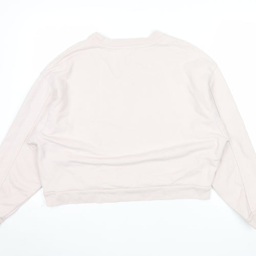Levi's Women's Beige Original Logo Pullover Sweatshirt M