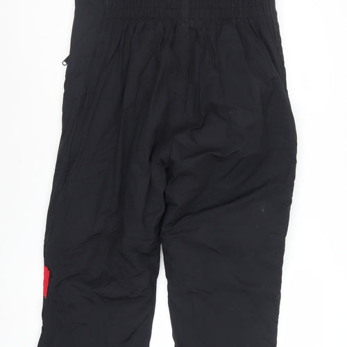 Polaris Womens Black Red Snow Pants Medium Waterproof Insulated Trousers