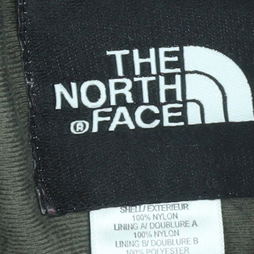 The North Face Women's Pink Green Waterproof Hooded Parka Jacket Size S