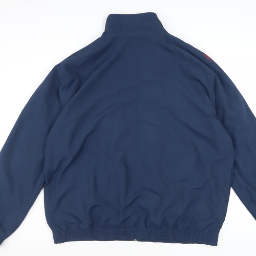 Atlas For Men Blue XL Windbreaker Jacket Lightweight Full Zip Running Sports