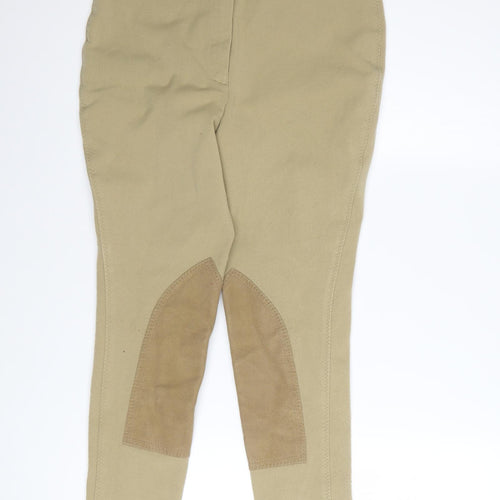 Harry Hall Women’s Beige Equestrian Riding Jodhpur Leggings Size 28
