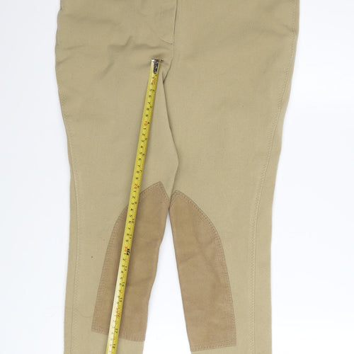 Harry Hall Women’s Beige Equestrian Riding Jodhpur Leggings Size 28