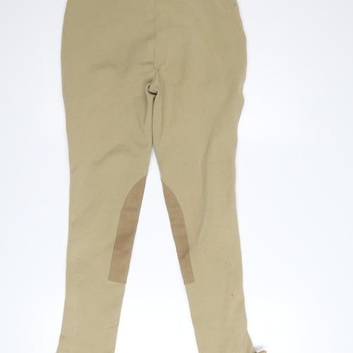 Harry Hall Women’s Beige Equestrian Riding Jodhpur Leggings Size 28