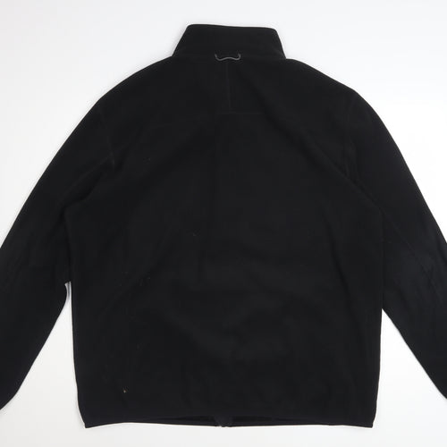 The North Face Men's Black XL Fleece Full Zip Outdoor Jacket