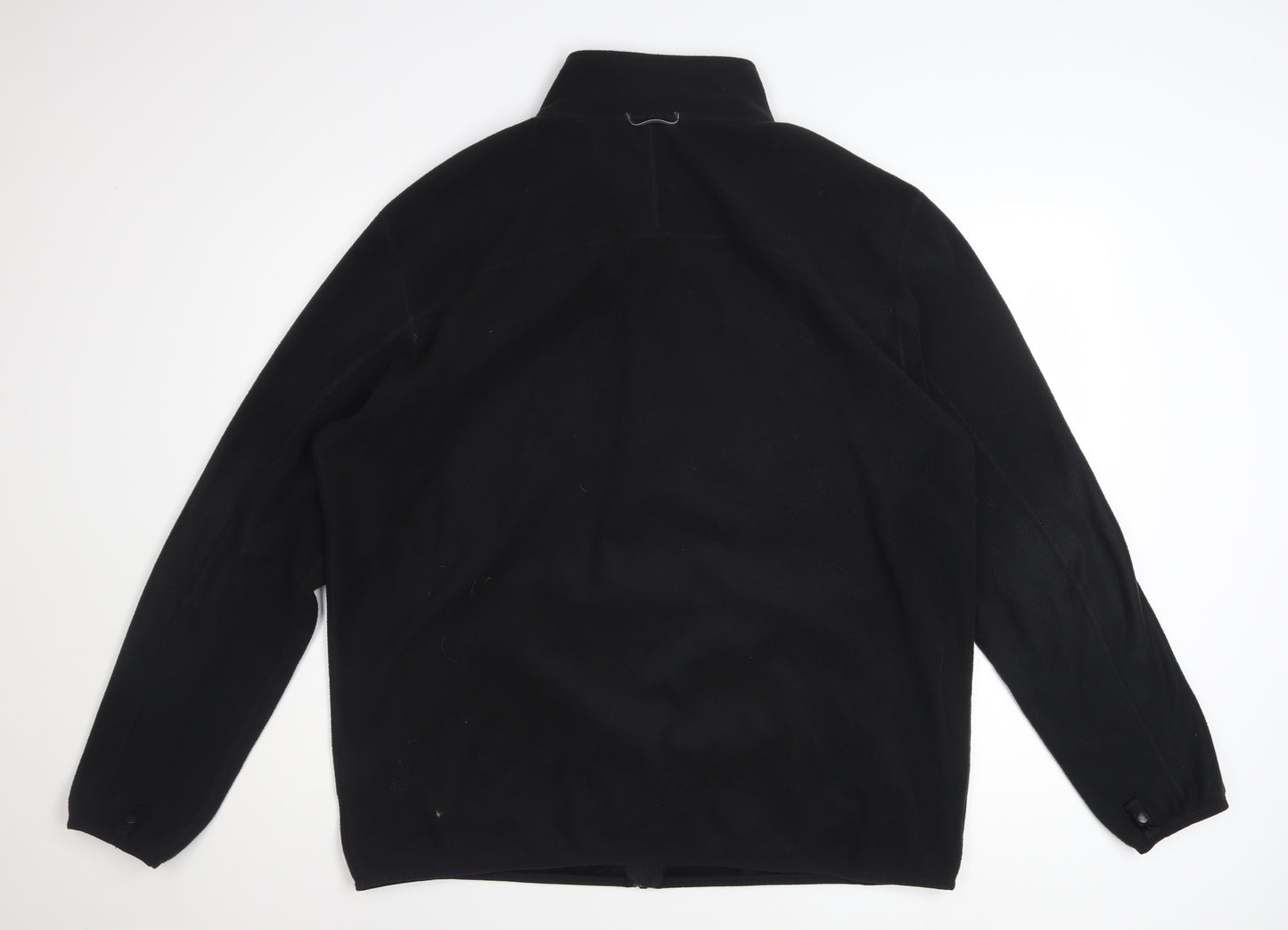 The North Face Men's Black XL Fleece Full Zip Outdoor Jacket