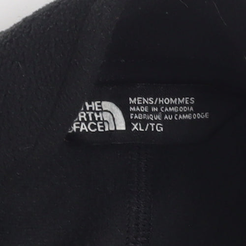 The North Face Men's Black XL Fleece Full Zip Outdoor Jacket