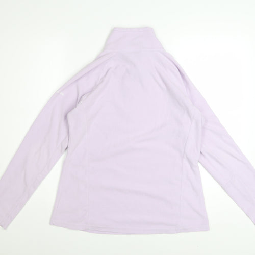 Columbia Women Lilac 1/2 Zip Fleece Sweatshirt M