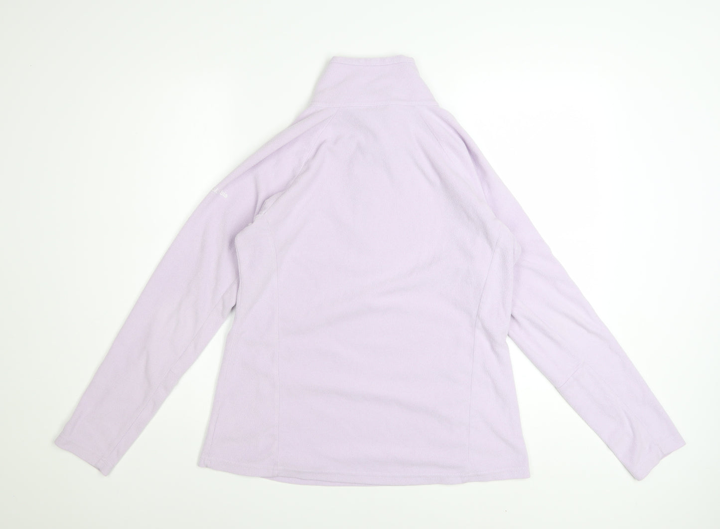 Columbia Women Lilac 1/2 Zip Fleece Sweatshirt M