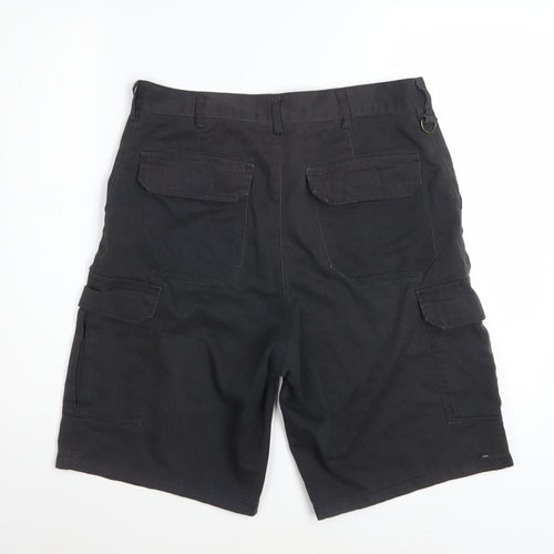 Dickies Men's Black 32 Regular Fit Cargo Work Shorts