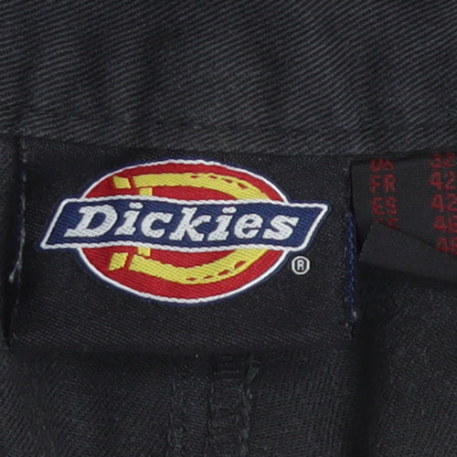 Dickies Men's Black 32 Regular Fit Cargo Work Shorts