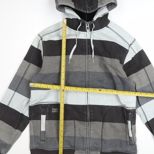 Billabong Men's Multicoloured Full Zip Hoodie Size M
