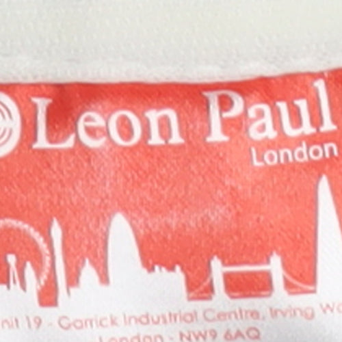 Leon Paul Men's White Fencing Trousers 28 Waist with Braces